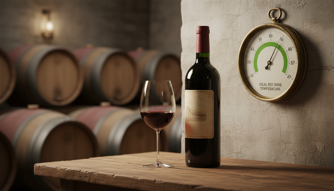 découvrez quelle est la température idéale pour conserver votre vin rouge afin de préserver ses arômes et sa qualité optimale.