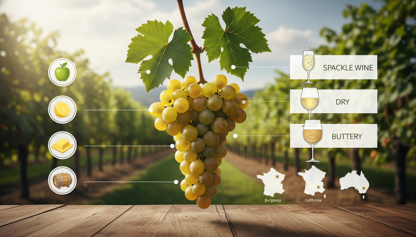 découvrez tout sur le cépage chardonnay, ses origines, ses caractéristiques uniques, et les saveurs distinctives qui font de ce vin un incontournable des amateurs.